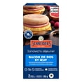 thumbnail image 2 of Schneiders Back Bacon & Egg Breakfast Sandwiches, 2 per pack, 252 g, 2 of 8