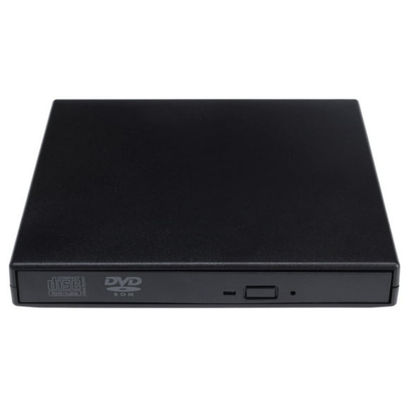 Methold Exterior de plástico PC Escritor de CD Interfaz USB Interior Exterior Hogar Oficina Sala de estar Controlador de DVD Reproductor de Type2 NO2