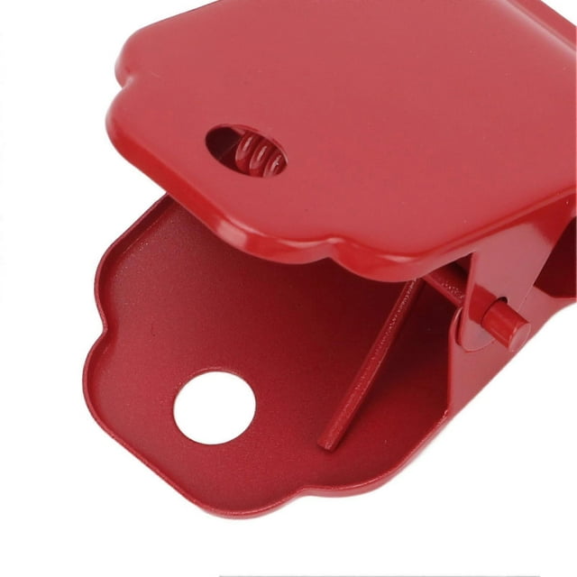 Metal Binder Clip Metal Material Strong Grip Durable Large Size Office Folder Clip for Home School OfficeRed