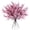 Pink, variant on 8Pcs 19.29" Artificial Cherry Blossom Stems, Faux Pink Sakura Flower Branches for Romantic Bridal Shower Bedroom Decor