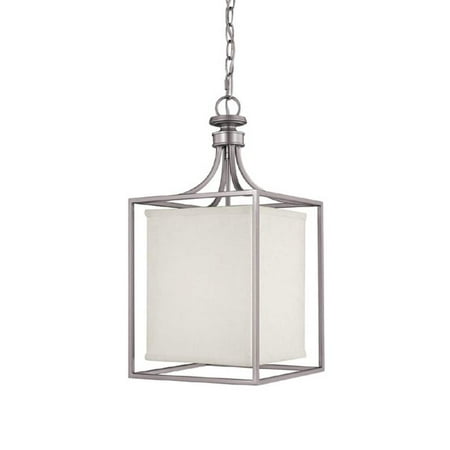 Bulb Foyer Fixture - Capital Lighting Midtown Collection 2-light Matte Nickel Foyer Fixture