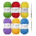 thumbnail image 1 of Dsseng Fil à Récurer Scintillant pour Vaisselle pour Lavettes Crochet Fait Main Fil à Récurer, 1 of 14