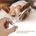 thumbnail image 3 of Pinzas de acero inoxidable Tijeras de belleza para perros Lavadora facial recta (pequeña) ER, 3 of 5