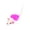 Purple, variant on Interactive Electronic Plush Mouse Cat Toy, Automatic Squeaky Furry Mice Pet Toys, for Puppy Kitten Indoor Playing 4.3In