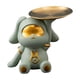 thumbnail image 5 of Estatua moderna de conejo con Bandeja de almacenamiento Sunnimix verde, 5 of 8