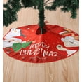 thumbnail image 5 of Fina falda de árbol de Navidad delantal de árbol de Navidad decoraciones inferiores falda de árbol de Navidad decoración de Navidad 90cm (figura de Navidad), 5 of 5
