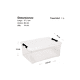 thumbnail image 3 of Caja Esmeralda Transparente 38101c Blanco, 3 of 3