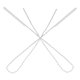thumbnail image 2 of 1 par de pendientes colgantes de cadena minimalistas para mujer, aretes largos con borlas roscadas, joyería de moda para las orejas, aretes de hilo para mujer, 2 of 8