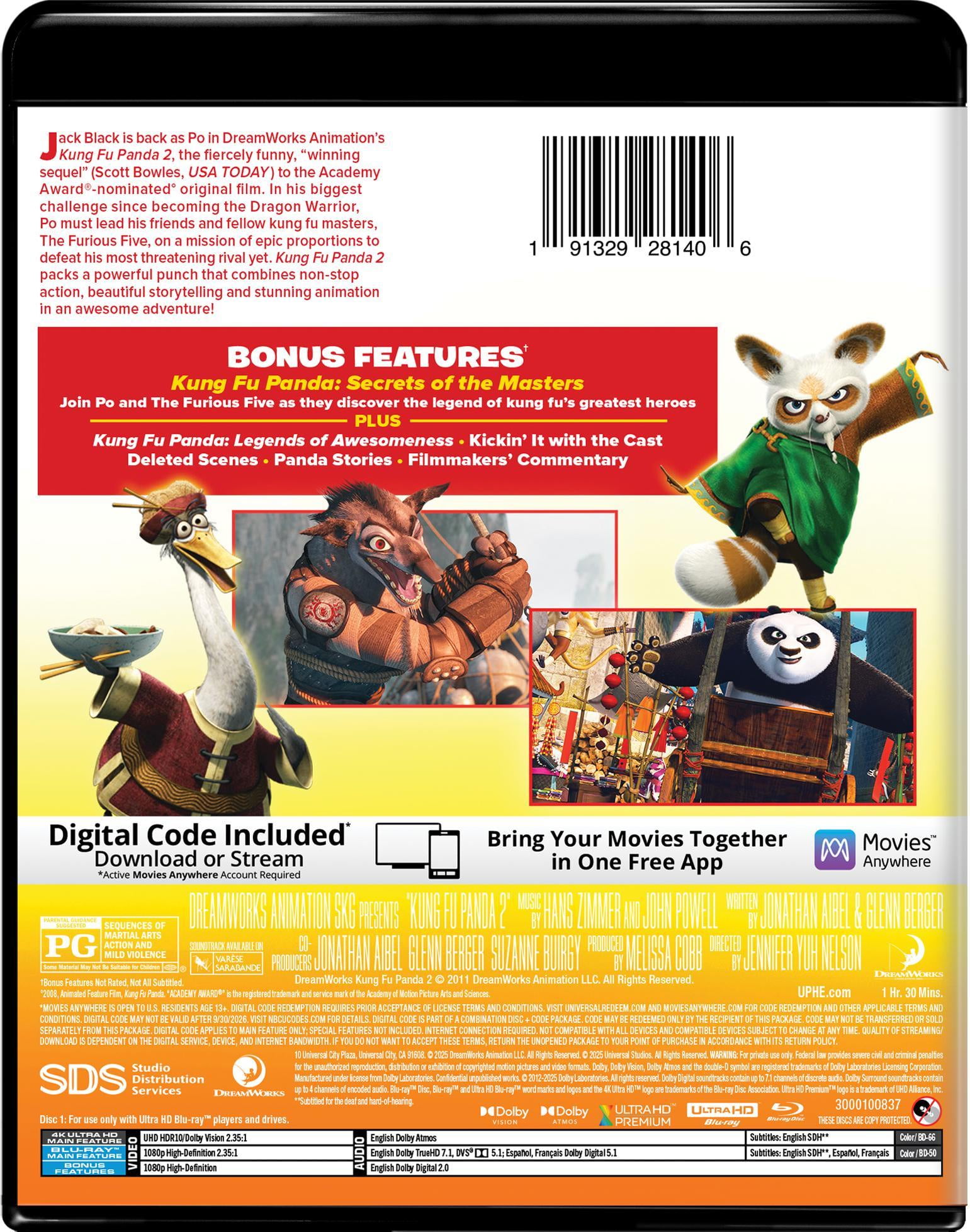 Dreamworks Animated Kung Fu Panda [ULTRA HD]