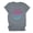 Gray, variant on Staron Summer T-Shirts for Women Beach Printed Round Neck Short Sleeve Casual Loose Comfy Vacation Top, Pink XL