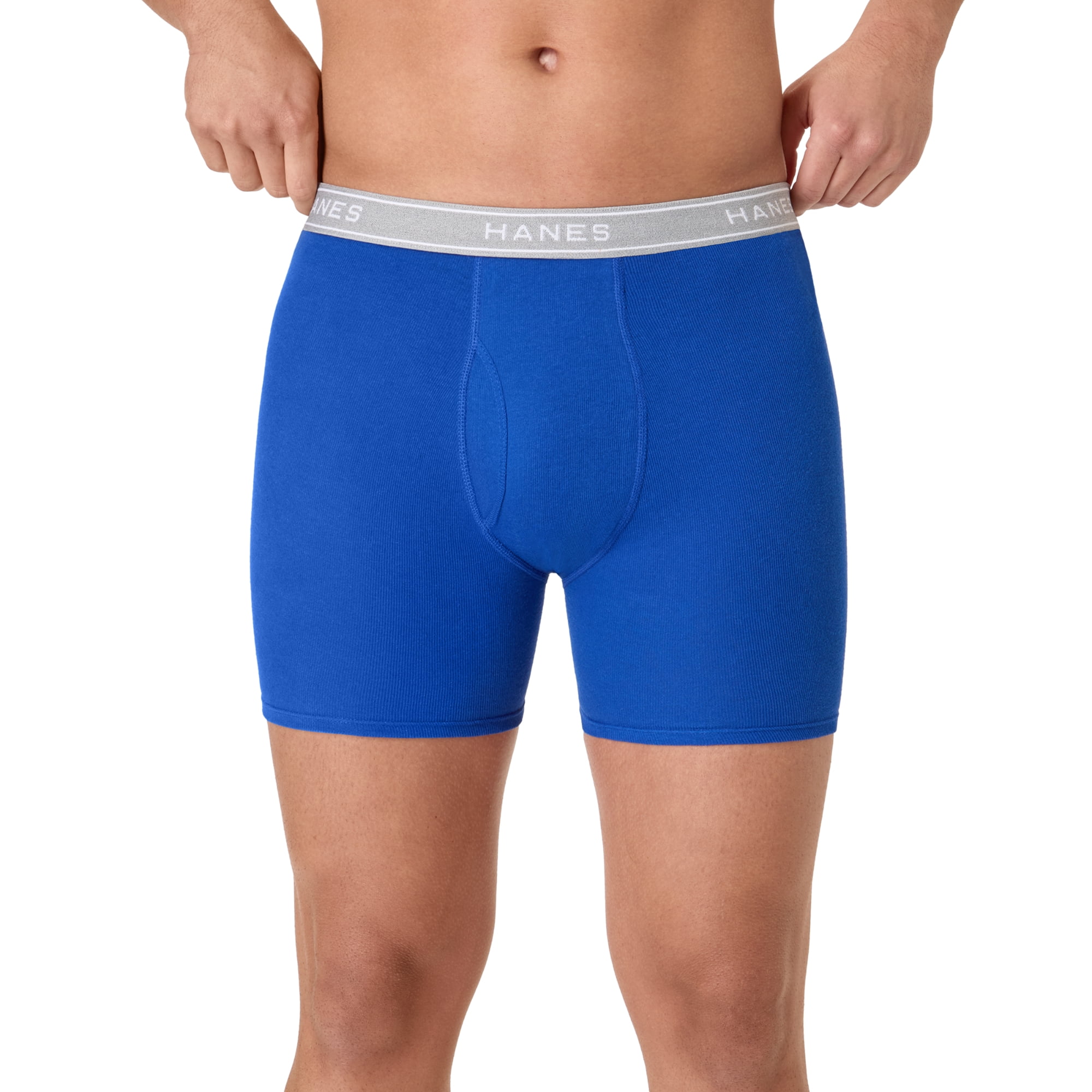 Hanes Men's Super Value Pack of Tagless Cotton, Moisture