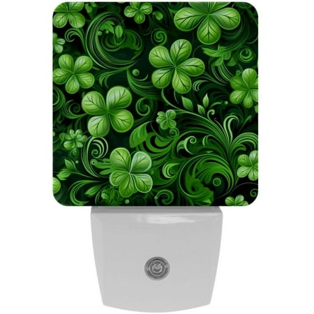 

St. Patrick s Day LED Square Night Lights: Energy-Efficient and Stylish Illumination Device for Bedrooms and Living Areas Set of 2 200 Characters.