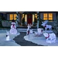 thumbnail image 3 of Arctic White Moose Christmas Decoration, 105 Mini LED Lights, 4-ft, 3 of 3