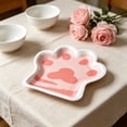 thumbnail image 3 of 10 Pack Disposable Paper Plates Paw Shape Cute Birthday Party Decoration Supplies for Cake Dessert Food, 3 of 6