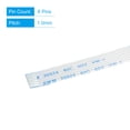 thumbnail image 3 of Uxcell Flexible Flat Cable Extension Cables 6 Pins 1.0mm Pitch 100mm A Type for DVD Player 20 Pack, 3 of 5