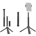 thumbnail image 1 of Support de Trépied Extensible pour Téléphone Ou Webcam 16.5in Cabanable en Mode Portrait et Paysage et Réglable en Tant Que, 1 of 5