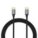 thumbnail image 2 of Cable de DATOS,Cable de datos tipo .1 de 10 GB y 100 W,color negro,Cable de transmisión de datos de alta velocidad de 100 W,Audio Video Proyección PD Carga Carga,Cable USB C a Tipo, 2 of 8