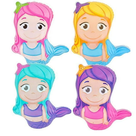 24 Little Mermaid Mylar Balloons Pack Of 6 Under The Sea