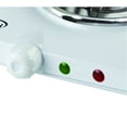 thumbnail image 6 of Brentwood 1500w Double Electric Burner, White, 6 of 6