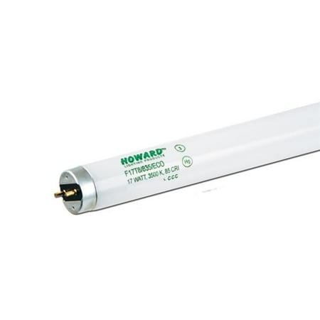 Actinic T8 Fluorescent Lamp - Howard Lighting Products F28T8-841-ES-ECO-IC 28W 4- Foot T8 Medium Bi-Pin Fluorescent Lamp Case of 25