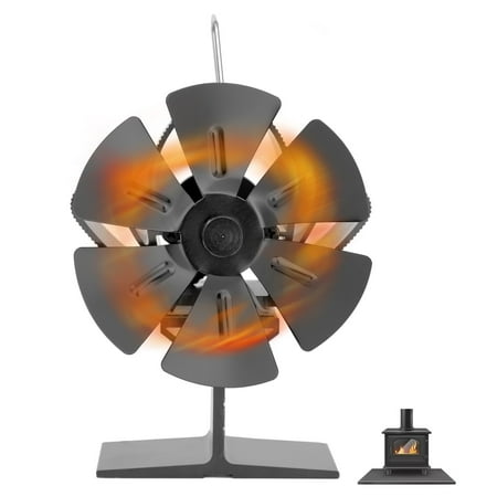 

Fireplace Fan 6-Blade Furnace Fan No Power