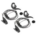 thumbnail image 3 of 2 auriculares universales con gancho para la oreja, radio bidireccional, 2 pines, tipo K, con micrófono PTT, 3 of 14