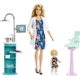 thumbnail image 1 of Muñeca dentista Barbie, rubia y set de juego con la rubia Pa, 1 of 3