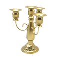 thumbnail image 1 of Candelabro TQEHS de 4 brazos 7,3 pulgadas negro mate dorado, 1 of 6