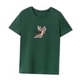 thumbnail image 3 of Camiseta para mujer Camiseta de cuello redondo Trajes femeninos Camiseta básica para desplazarse Viajar S, 3 of 7