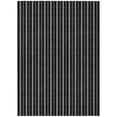 thumbnail image 2 of Addison Rugs Chantille Indoor/Outdoor Transitional Stripes Black Washable Rectangle Rug, 2'6" x 3'10", 2 of 6