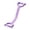 Purple, variant on Multifunctional TPE Resistance Band with 2 Handles, 46cm Portable Workout Strap for Full-Body Training, Ideal for Yoga, Pilates, Rehab & Daily Fitness (Color as Pictured)