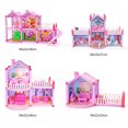 thumbnail image 4 of Kit de Maison de Rêve Bricolage - Jouets de Construction de Maison de Poupée Interactive Kit de Maison de Poupée de Villa, 4 of 9