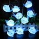 thumbnail image 3 of Guirnalda de luces LED con forma de ballena de 1,5 m y 10 LED, decorativa, funciona con pilas, ideal para Navidad, bodas, cumpleaños, festivales, fiestas (luz de colores, sin pilas), 3 of 7