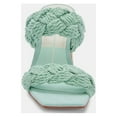 thumbnail image 6 of Dolce Vita Play Mint Rope Slip On Squared Open Toe Block Heeled Dress Sandals (Mint Rope, 11), 6 of 9
