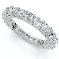 thumbnail image 4 of Pompeii 2 3/8ct Diamond Eternity Ring 14k White Gold (H-I,I2-I3), 4 of 4