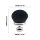 thumbnail image 4 of Brocha de maquillaje de cerdas suaves Cabeza ovalada extra grande de 74 mm | Aplicación rápida en todo el cuerpo y la cara | Aplicador de autobronceador para piernas mejillas hacia atrás | Crema, 4 of 6