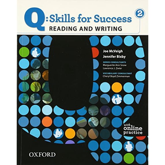 Pre-Owned Q: Skills for Success 2 Reading & Writing Student Book with Student Access Code Card, 9780194756235, 0194756238, Paperback, Student edition