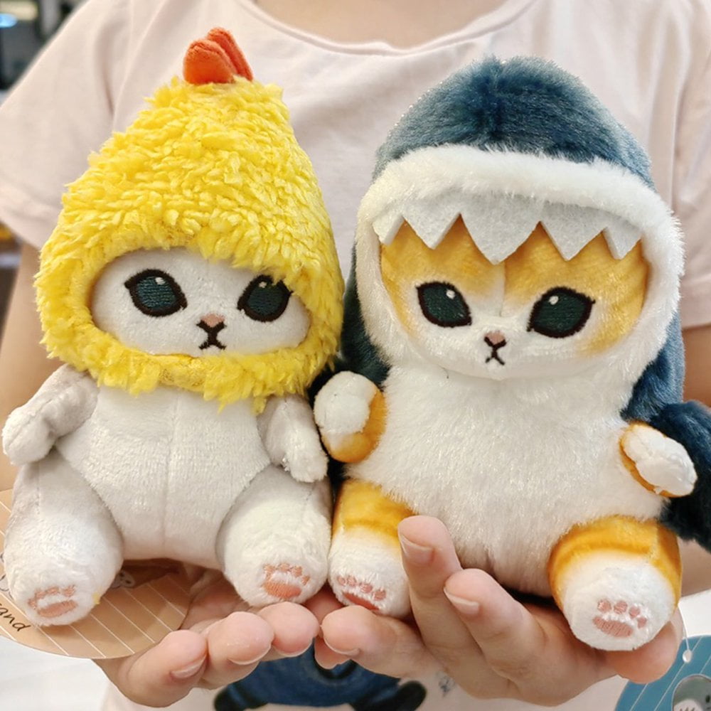 Chat Peluche Pendentif Suspendu Rembourré Décoratif Dessin Animé