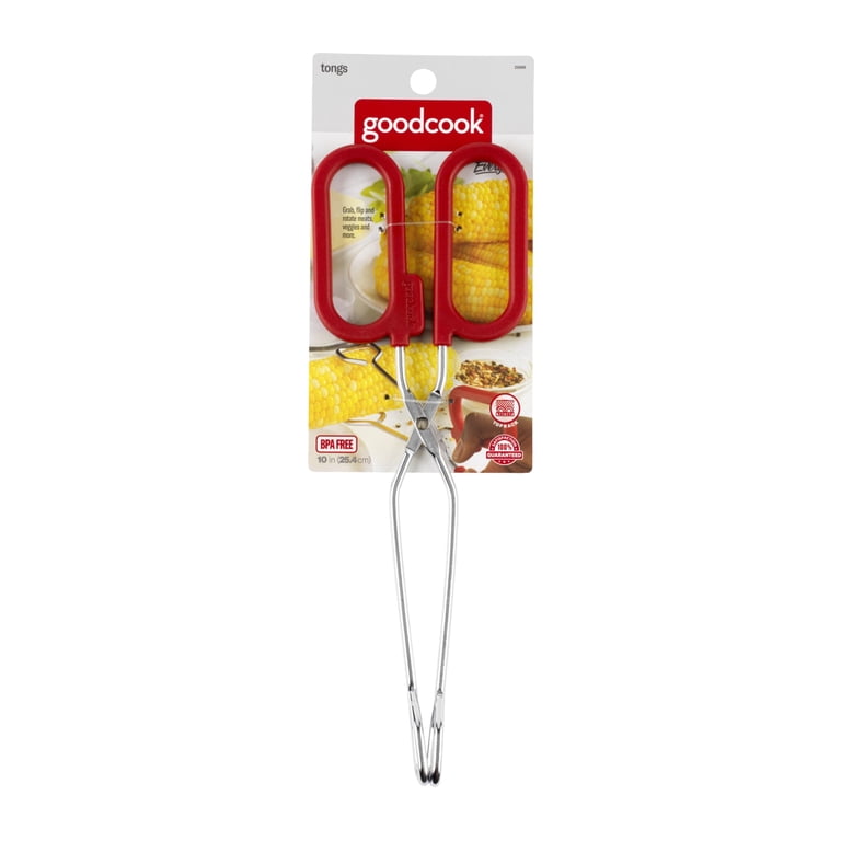 GoodCook Loop Tongs 10-Inch, 3-Pack photo 6
