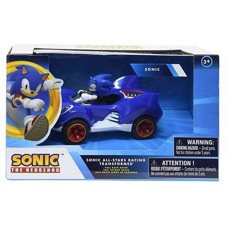Licensed Sonic the Hedgehog All Stars Racing Transformed Play Vehicles