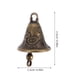thumbnail image 4 of 10 campanillas antiguas pequeñas para colgar, accesorios de campanillas de viento, decoración de pared para coronas, decoraciones navideñas para interiores y exteriores., 4 of 7