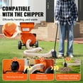 thumbnail image 6 of KFFKFF Lumber Shredder Mulcher Leaf Suction Set, 4.3 Inch x 13.1 ft Robust Universal Lumber Shredding Accessory, 4 inch Diameter for High Capacity Input, Compatible with Popular Brands, 6 of 9