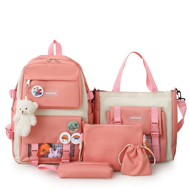 Mochila Escolar Zanahoria Señoras 332 Juego De 5 Piezas 5204886