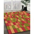 thumbnail image 2 of Ahgly Company Indoor Square Patterned Caramel Brown Area Rugs, 5' Square, 2 of 6