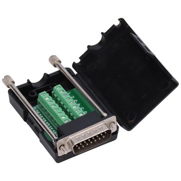 Aazon.co: Jienk DB15 Ale To Feale Terinal Breakout Board, RS232 D...