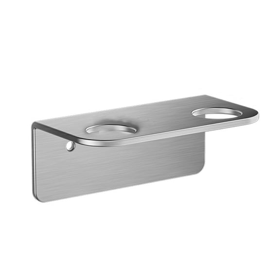 Homena Chrome Finish Wall Mounted Soap Dispenser Holder for Shampoo and Shower