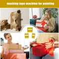 thumbnail image 2 of TIELUTT Portable Tape Dispenser Masking Tape Cover Painters Tape Compact Craft Table Foldable Stationery Cards And Envelopes Set Stationery Organizer Shelf Stationery Organizer Pouch Craft Storage Cab, 2 of 7