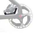 thumbnail image 2 of KOCEVLO F140P-D Front Flat-Mount to Post-Mount Caliper Adapter for 160mm Rotor Road Disc Brake FM to PM, 2 of 5
