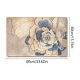thumbnail image 3 of Gaecuw 100% Linen Carpet Mat, Absorbent and Non SKIDping, Soft Floor Rug for Bathroom and Entrance, Machine Washable, A, 3 of 6