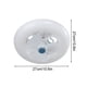 thumbnail image 3 of Ventilador de techo moderno de 10,6 pulgadas, bajo, LED, regulable, con kit de iluminación, lámpara para dormitorio, baño, interior, ventilador de techo de plástico., 3 of 6